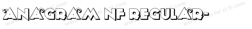 Anagram NF Regular字体转换